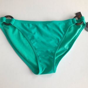 No Boundaries Green Bikini Bottoms